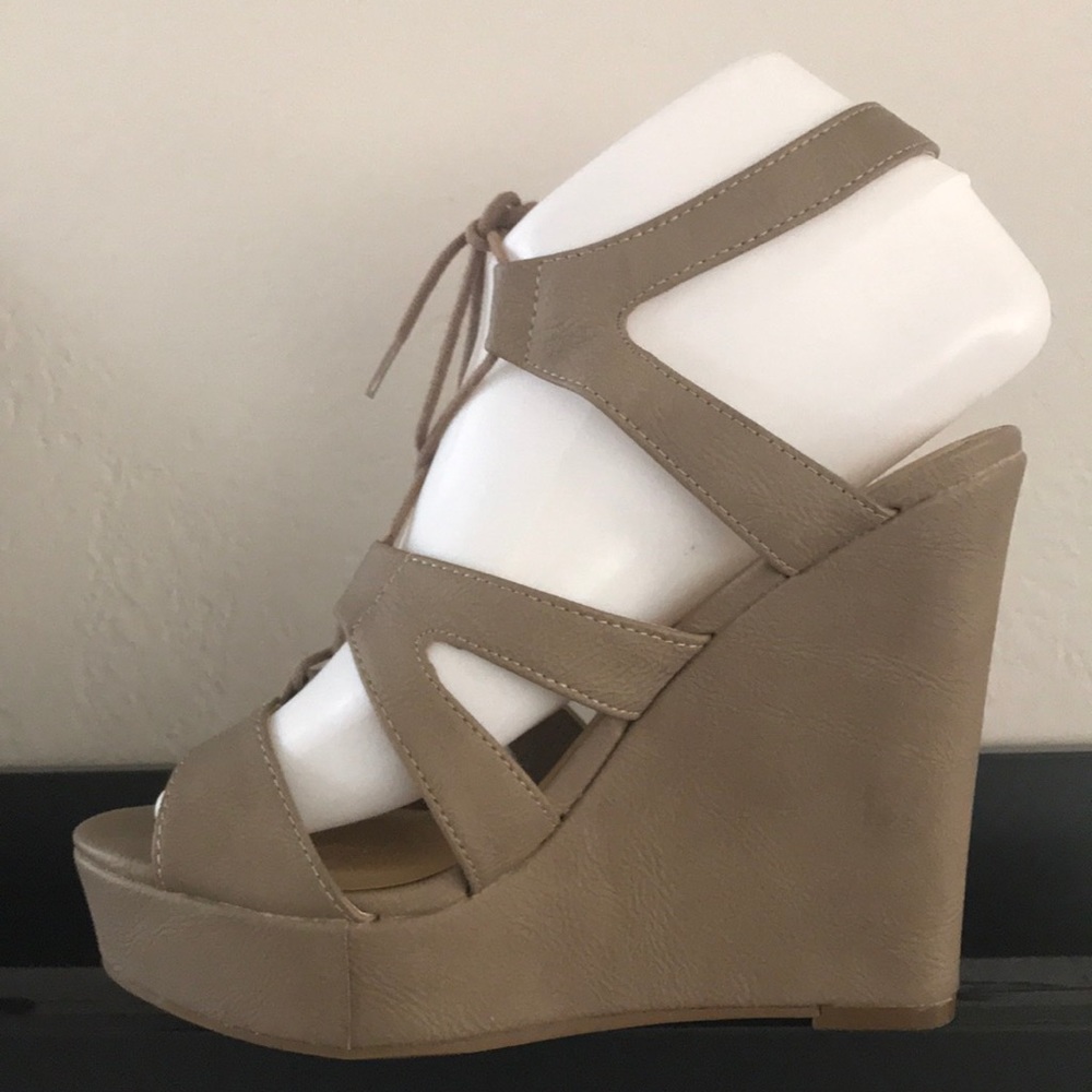 Chinese Laundry strappy wedges